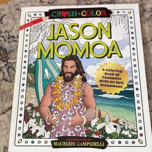 Jason Momoa Coloring Book New